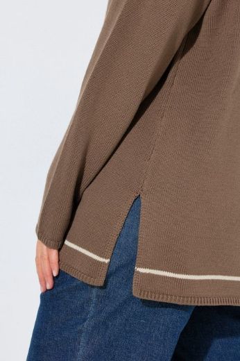 Moda za polnejše Pulover dugih rukava plus velikost, xxl, Ulla Popken in Johann Popken (JP1880)