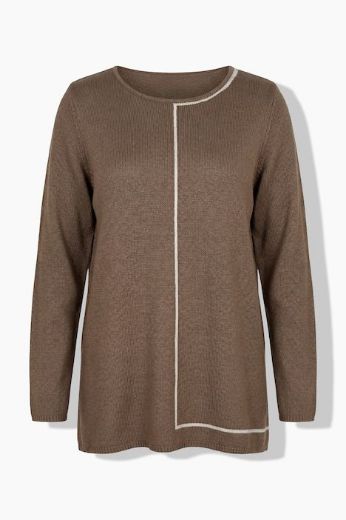 Moda za polnejše Pulover dugih rukava plus velikost, xxl, Ulla Popken in Johann Popken (JP1880)