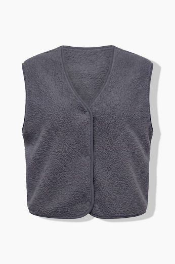 Moda za polnejše Prsluk plišani plus velikost, xxl, Ulla Popken in Johann Popken (JP1880)