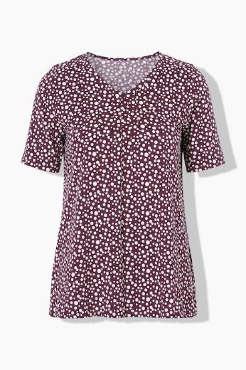 Moda za polnejše Majica kratkih rukava A kroja plus velikost, xxl, Ulla Popken in Johann Popken (JP1880)