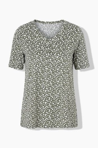 Moda za polnejše Majica kratkih rukava A kroja plus velikost, xxl, Ulla Popken in Johann Popken (JP1880)
