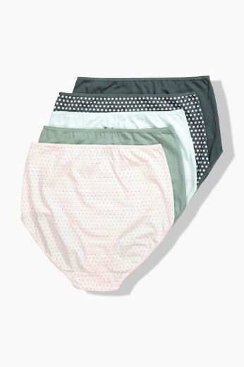 Moda za polnejše Gaćice maxi 5 komada plus velikost, xxl, Ulla Popken in Johann Popken (JP1880)