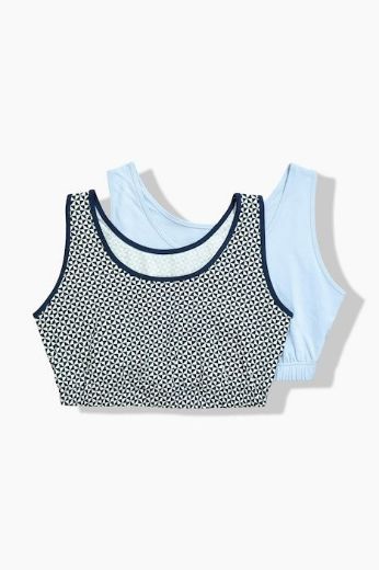 Moda za polnejše Grudnjak bez žica 2komada plus velikost, xxl, Ulla Popken in Johann Popken (JP1880)