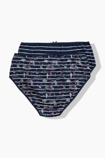 Moda za polnejše Gaćice midi 2 komada plus velikost, xxl, Ulla Popken in Johann Popken (JP1880)