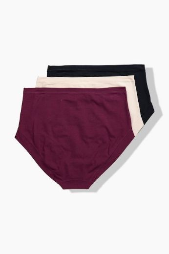 Moda za polnejše Gaćice maxi 3 komada plus velikost, xxl, Ulla Popken in Johann Popken (JP1880)