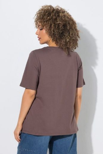 Moda za polnejše Majica kratkih rukava V ovratnika plus velikost, xxl, Ulla Popken in Johann Popken (JP1880)