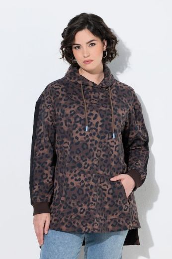Moda za polnejše Majica dugih rukava s kapuljačom plus velikost, xxl, Ulla Popken in Johann Popken (JP1880)