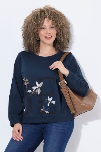 Moda za polnejše Majica dugih rukava plus velikost, xxl, Ulla Popken in Johann Popken (JP1880)