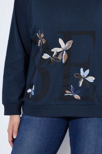 Moda za polnejše Majica dugih rukava plus velikost, xxl, Ulla Popken in Johann Popken (JP1880)