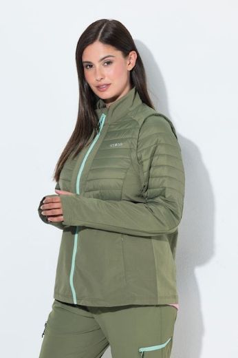 Moda za polnejše Jakna funkcionalna s odvojivim rukavima plus velikost, xxl, Ulla Popken in Johann Popken (JP1880)