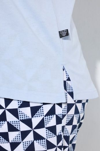 Moda za polnejše Pidžama dvodijelna kratkih rukava plus velikost, xxl, Ulla Popken in Johann Popken (JP1880)