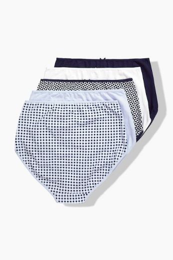 Moda za polnejše Gaćice maxi 5 komada plus velikost, xxl, Ulla Popken in Johann Popken (JP1880)