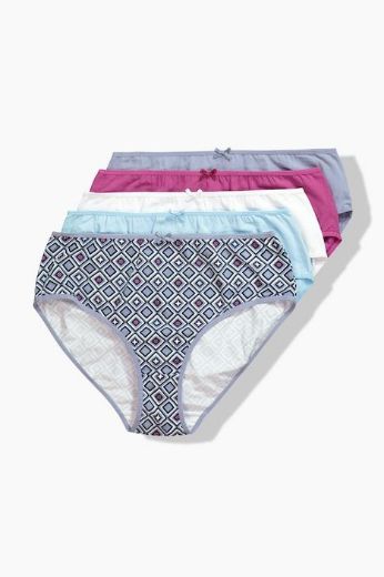 Moda za polnejše Gaćice midi 5 komada plus velikost, xxl, Ulla Popken in Johann Popken (JP1880)