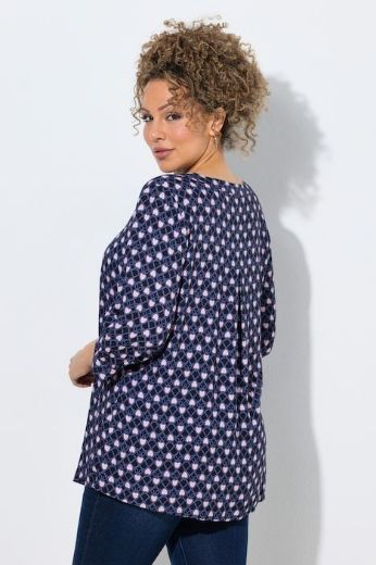 Moda za polnejše Tunika 3/4 rukava A kroja plus velikost, xxl, Ulla Popken in Johann Popken (JP1880)