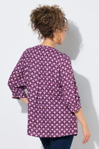 Moda za polnejše Tunika 3/4 rukava A kroja plus velikost, xxl, Ulla Popken in Johann Popken (JP1880)