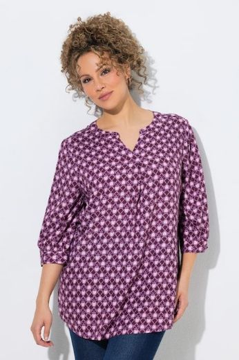 Moda za polnejše Tunika 3/4 rukava A kroja plus velikost, xxl, Ulla Popken in Johann Popken (JP1880)