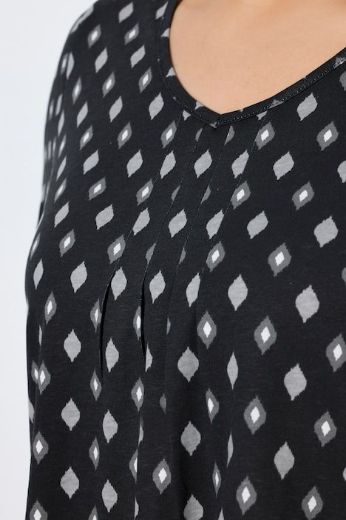 Moda za polnejše Majica kratkih rukava A kroja plus velikost, xxl, Ulla Popken in Johann Popken (JP1880)