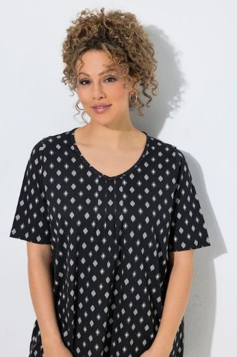 Moda za polnejše Majica kratkih rukava A kroja plus velikost, xxl, Ulla Popken in Johann Popken (JP1880)