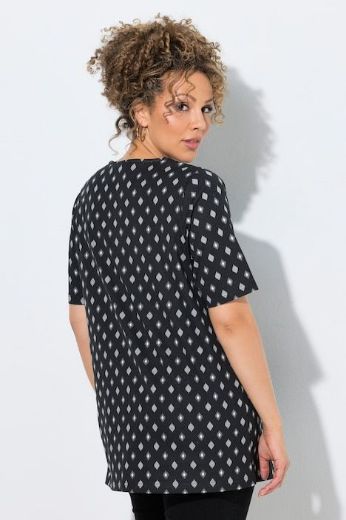 Moda za polnejše Majica kratkih rukava A kroja plus velikost, xxl, Ulla Popken in Johann Popken (JP1880)