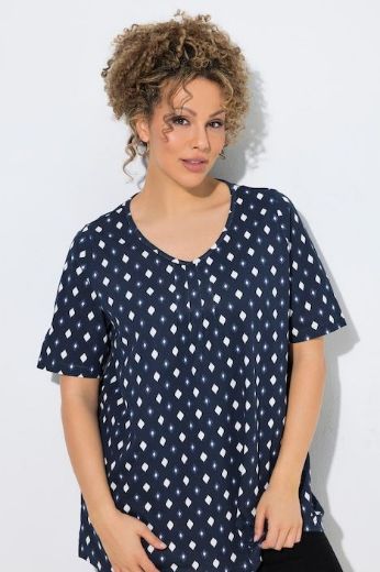 Moda za polnejše Majica kratkih rukava A kroja plus velikost, xxl, Ulla Popken in Johann Popken (JP1880)