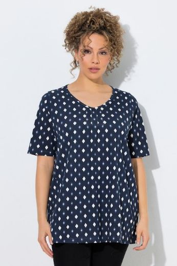 Moda za polnejše Majica kratkih rukava A kroja plus velikost, xxl, Ulla Popken in Johann Popken (JP1880)