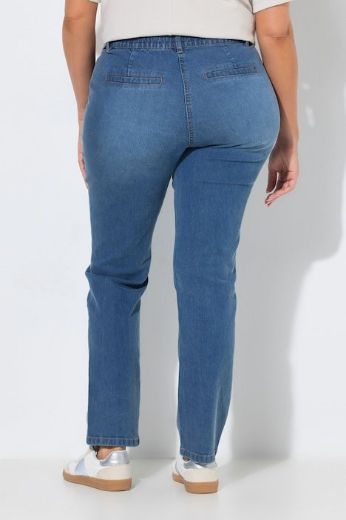 Moda za polnejše Traperice užih ravnih nogavica plus velikost, xxl, Ulla Popken in Johann Popken (JP1880)