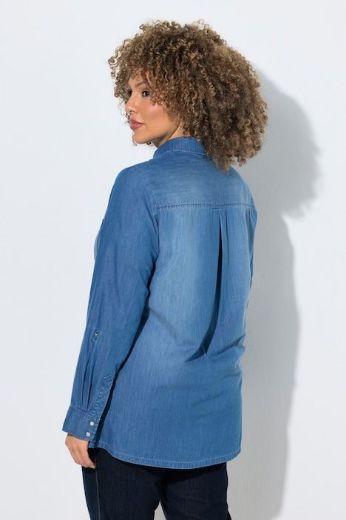 Moda za polnejše Košulja u traper izgledu plus velikost, xxl, Ulla Popken in Johann Popken (JP1880)