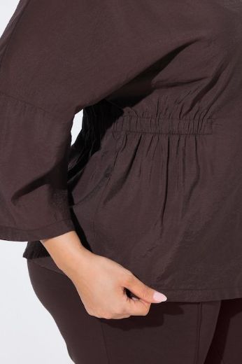 Moda za polnejše Bluza 3/4 rukava plus velikost, xxl, Ulla Popken in Johann Popken (JP1880)
