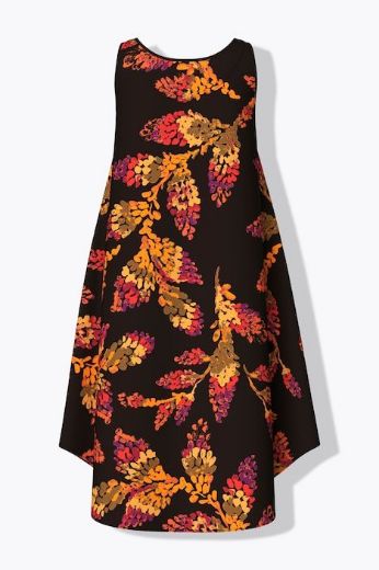 Moda za polnejše Haljina maxi bez rukava plus velikost, xxl, Ulla Popken in Johann Popken (JP1880)