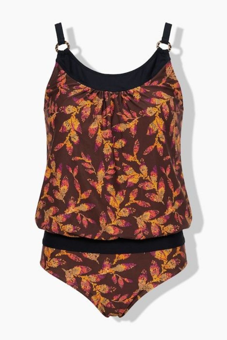 Moda za polnejše Kupaći kostim tankini plus velikost, xxl, Ulla Popken in Johann Popken (JP1880)