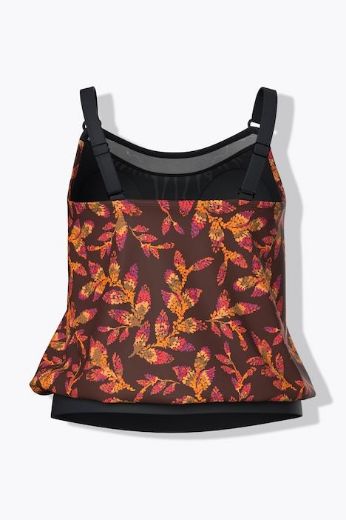 Moda za polnejše Kupaći kostim tankini plus velikost, xxl, Ulla Popken in Johann Popken (JP1880)