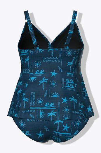 Moda za polnejše Kupaći kostim tankini plus velikost, xxl, Ulla Popken in Johann Popken (JP1880)