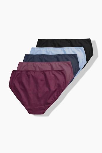 Moda za polnejše Gaćice midi 5 komada plus velikost, xxl, Ulla Popken in Johann Popken (JP1880)
