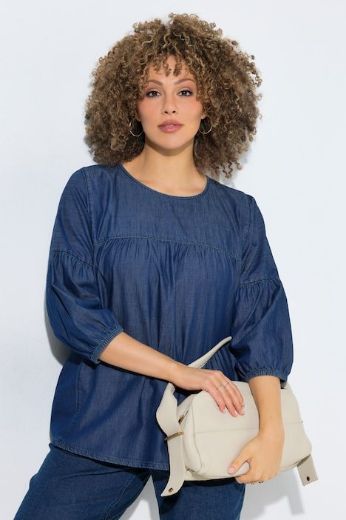 Moda za polnejše Bluza 3/4 rukava plus velikost, xxl, Ulla Popken in Johann Popken (JP1880)