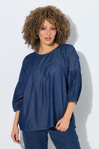 Moda za polnejše Bluza 3/4 rukava plus velikost, xxl, Ulla Popken in Johann Popken (JP1880)