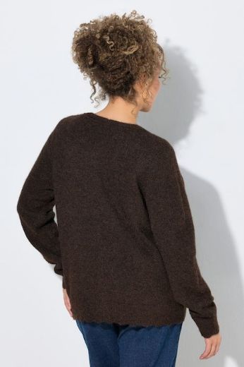 Moda za polnejše Kardigan na kopčanje plus velikost, xxl, Ulla Popken in Johann Popken (JP1880)