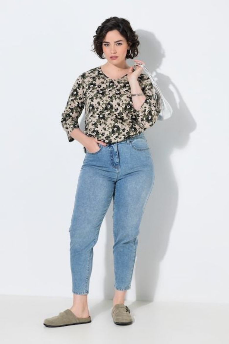 Moda za polnejše Traperice povišenog struka plus velikost, xxl, Ulla Popken in Johann Popken (JP1880)