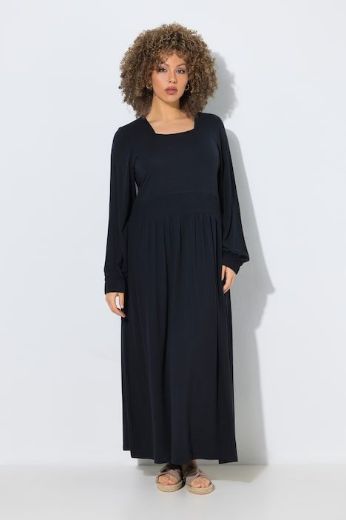 Moda za polnejše Haljina maxi dugih rukava plus velikost, xxl, Ulla Popken in Johann Popken (JP1880)