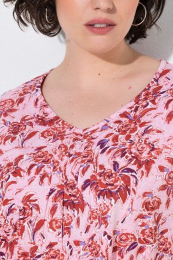 Moda za polnejše Majica kratkih rukava V ovratnika plus velikost, xxl, Ulla Popken in Johann Popken (JP1880)