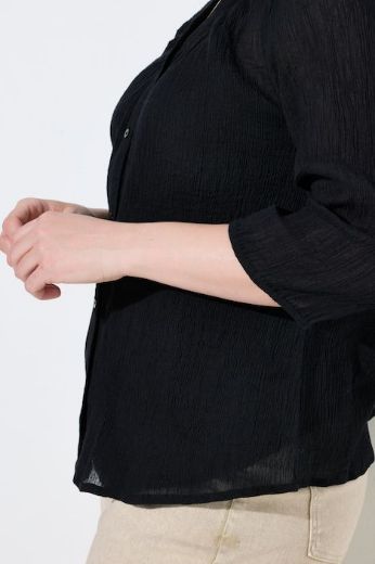 Moda za polnejše Bluza 3/4 rukava plus velikost, xxl, Ulla Popken in Johann Popken (JP1880)