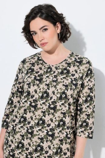 Moda za polnejše Majica 3/4 rukava A kroja plus velikost, xxl, Ulla Popken in Johann Popken (JP1880)