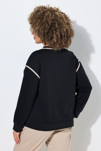 Moda za polnejše Majica dugih rukava plus velikost, xxl, Ulla Popken in Johann Popken (JP1880)