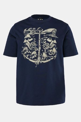 Moda za polnejše Majica kratkih rukava plus velikost, xxl, Ulla Popken in Johann Popken (JP1880)