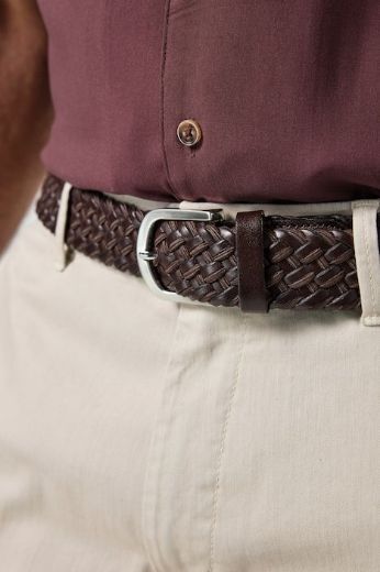 Moda za polnejše Remen kožni plus velikost, xxl, Ulla Popken in Johann Popken (JP1880)