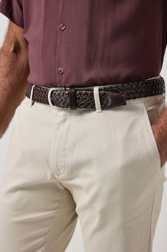 Moda za polnejše Remen kožni plus velikost, xxl, Ulla Popken in Johann Popken (JP1880)