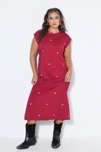 Moda za polnejše Haljina midi bez rukava plus velikost, xxl, Ulla Popken in Johann Popken (JP1880)