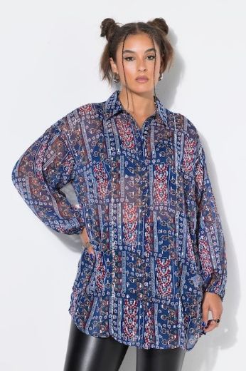 Moda za polnejše Bluza dugih rukava plus velikost, xxl, Ulla Popken in Johann Popken (JP1880)