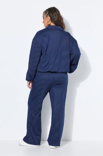 Moda za polnejše Bluza dugih rukava širek kroja s kragnom plus velikost, xxl, Ulla Popken in Johann Popken (JP1880)