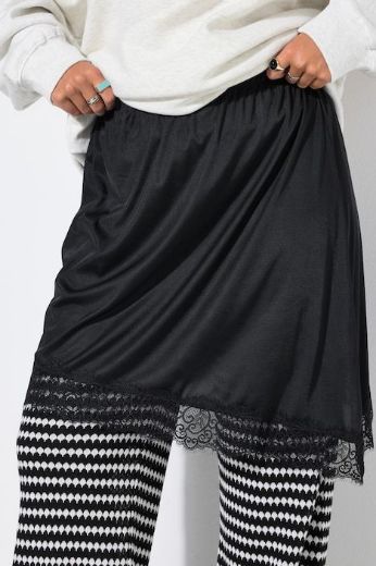 Moda za polnejše Suknja A kroja asimetričnog čipkastog ruba plus velikost, xxl, Ulla Popken in Johann Popken (JP1880)