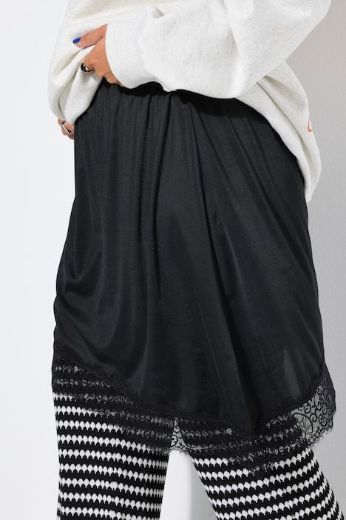 Moda za polnejše Suknja A kroja asimetričnog čipkastog ruba plus velikost, xxl, Ulla Popken in Johann Popken (JP1880)